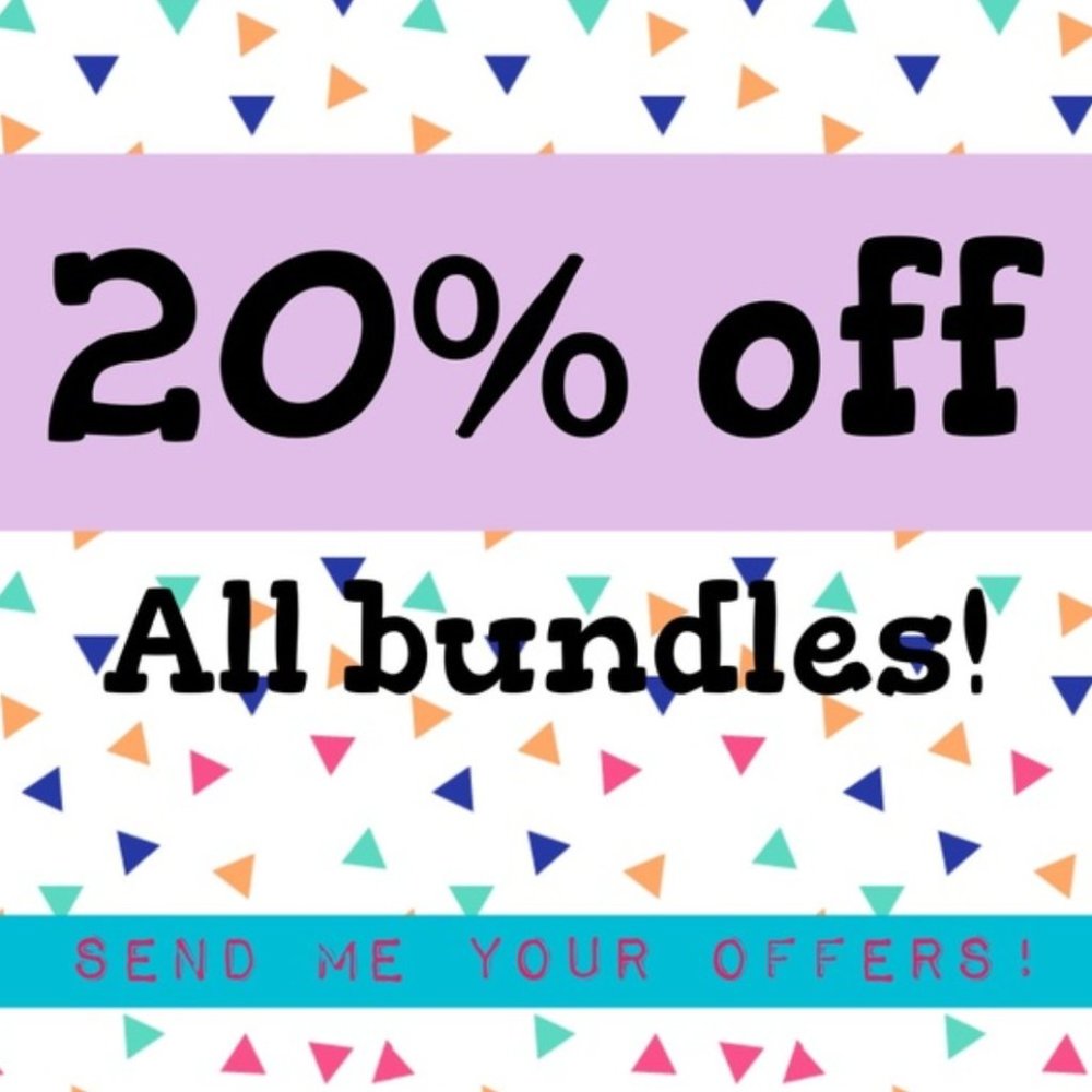 Bundle 2 or more listings and receive 20% off!
